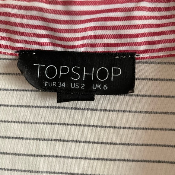 TOPSHOP - Patchwork Button Down - Picture 3 of 3